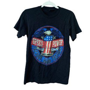 Harley-Davidson Rocky Top Pigeon Forge Tennessee Men's Small Cotton T-Shirt EUC